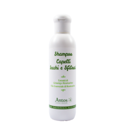 Antos Cosmetici  Shampoo Naturale per Capelli Secchi e Sfibrati  Shampoo Capelli Secchi e Trattati