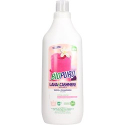 Liquid detergent for Wool and Chachemere - 1LT Biopuro Laundry  Available on Yumibio.com