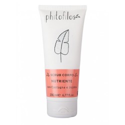 Gommage du corps, soin Nourrissant et Châtaigne Phitofilos Scrubs   Disponible sur Yumibio.com