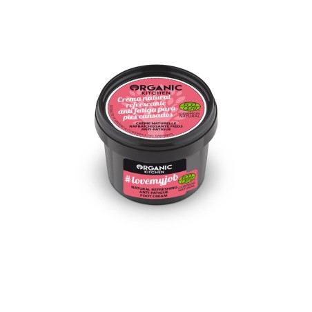 Refreshing Foot cream anti - stress- Love my Job Organic Kitchen Walk  Available on Yumibio.com