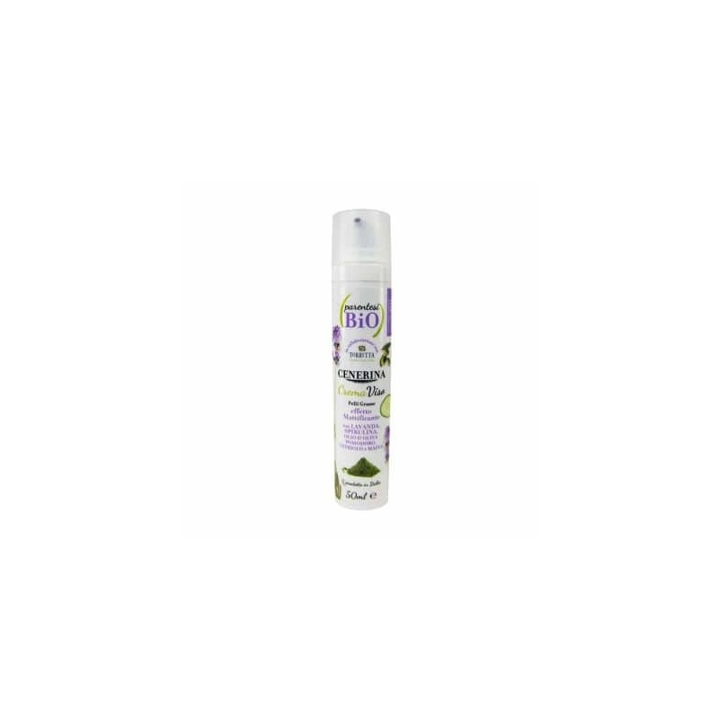 Face Cream Mattificante - Ash Parentesi Bio Moisturizing  Available on Yumibio.com