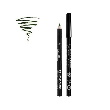 Crayon Yeux Bio - Vert Foncé Liquidflora Crayons   Disponible sur Yumibio.com
