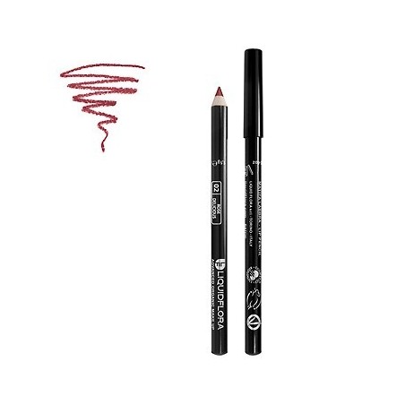 Crayon À Lèvres Bio - Rose Délicieux Liquidflora Crayons   Disponible sur Yumibio.com
