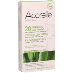 Bandes Dépilatoires Pour les Aisselles et le Bikini Acorelle Epilation   Disponible sur Yumibio.com