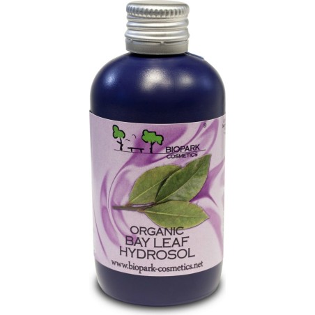 Hydrolat d'Eau Florale de Laurier Biopark Cosmetics La maison   Disponible sur Yumibio.com