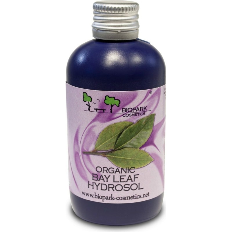 Hydrolat d'Eau Florale de Laurier Biopark Cosmetics La maison   Disponible sur Yumibio.com
