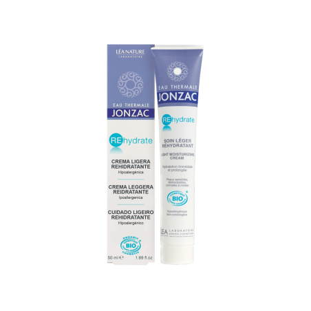 Light Cream, Rehydrating Eau Thermale Jonzac Moisturizing  Available on Yumibio.com