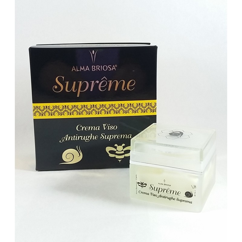 Supreme Face Cream Anti-Wrinkle Alma Briosa Moisturizing  Available on Yumibio.com