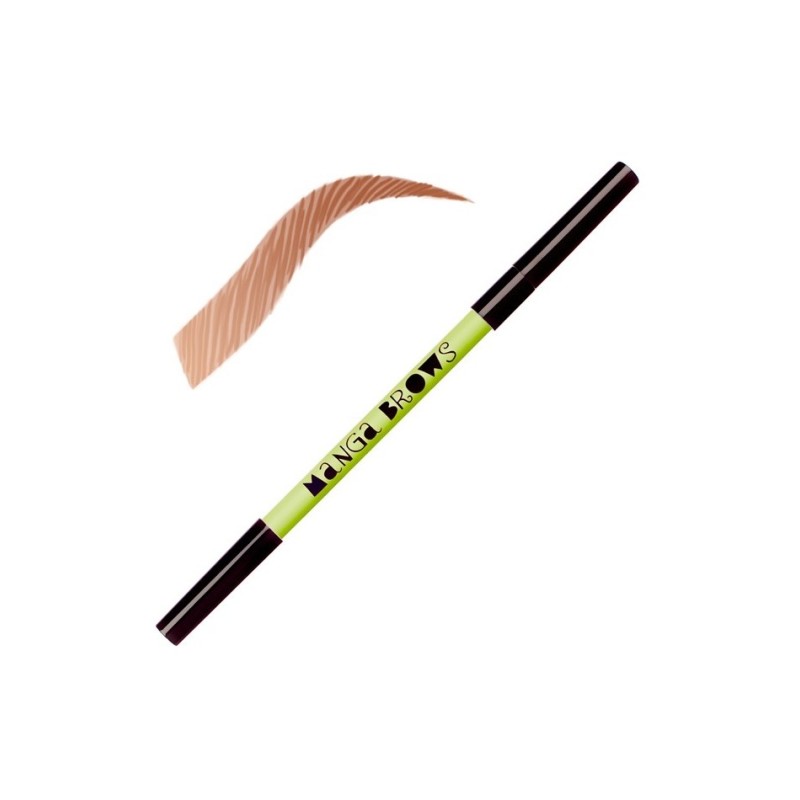 Manga Sourcils - Cuivre Rouge et Intense Neve Cosmetics Les crayons à sourcils   Disponible sur Yumibio.com