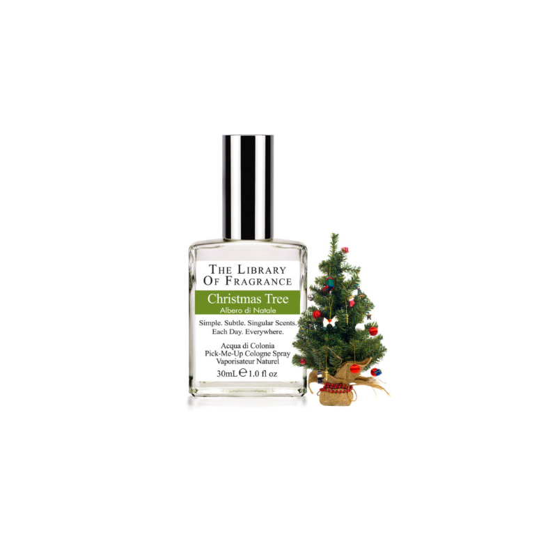 Parfum naturel - Arbre de Noël The Library of Fragrance Parfums   Disponible sur Yumibio.com