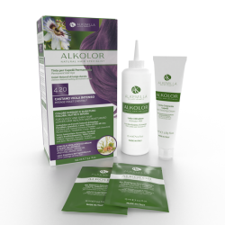 Alkemilla  Alkolor Tinta Permanente 4.20 - Castano Viola  Tinte per capelli