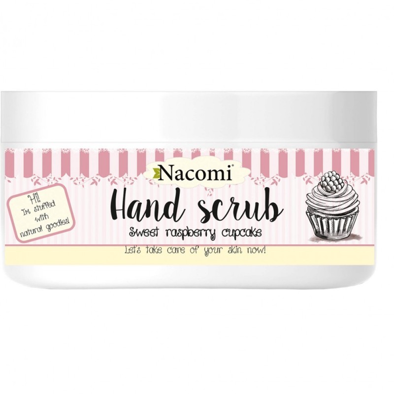 Nacomi  Scrub Mani - Sweet Raspberry Cupcake  Cura Mani e Unghie