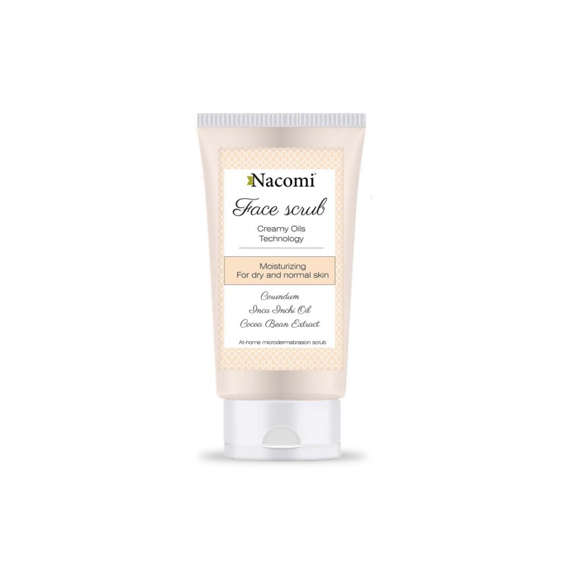 Scrub Viso - Idratante Nacomi Gommages et Exfoliants   Disponible sur Yumibio.com