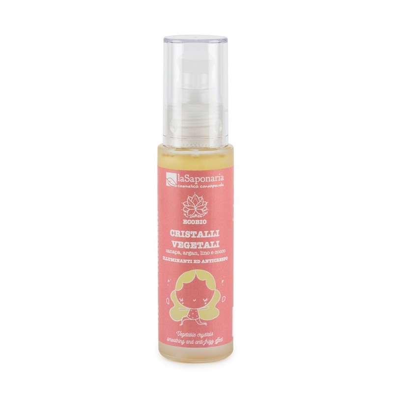 Crystals Plant La Saponaria Lotions and Oils  Available on Yumibio.com
