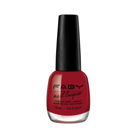 Vernis rouge - je sais ce qui est le mieux Faby Nails Vernis   Disponible sur Yumibio.com