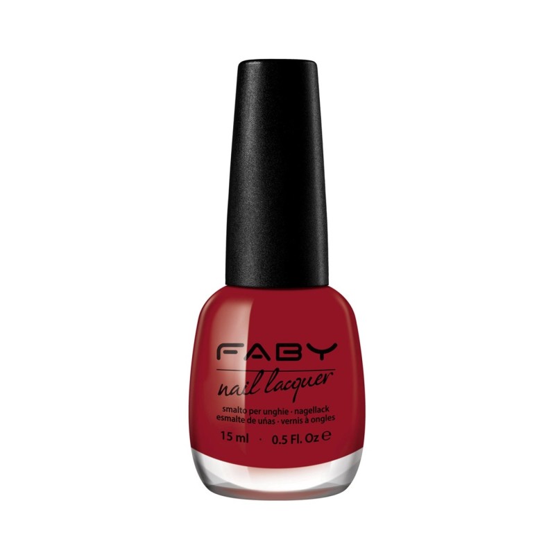 Red nail Polish - I know what is best Faby Nails Nail Polish  Available on Yumibio.com