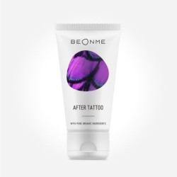 Crème pour le soin du Tatouage BeOnMe Tatouages   Disponible sur Yumibio.com