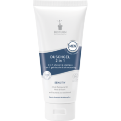 Gel douche Sensible Man 2-en-1 Bioturm Corps   Disponible sur Yumibio.com