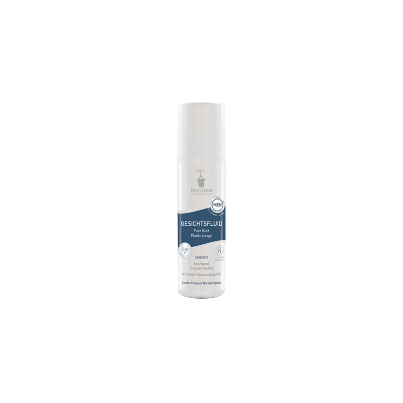 Fluide Visage Homme Bioturm Face   Disponible sur Yumibio.com