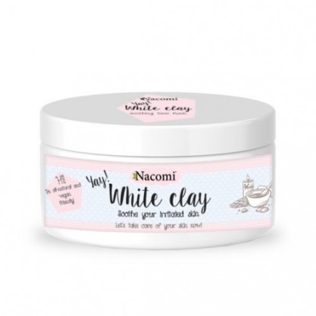 White Clay Nacomi Clay  Available on Yumibio.com