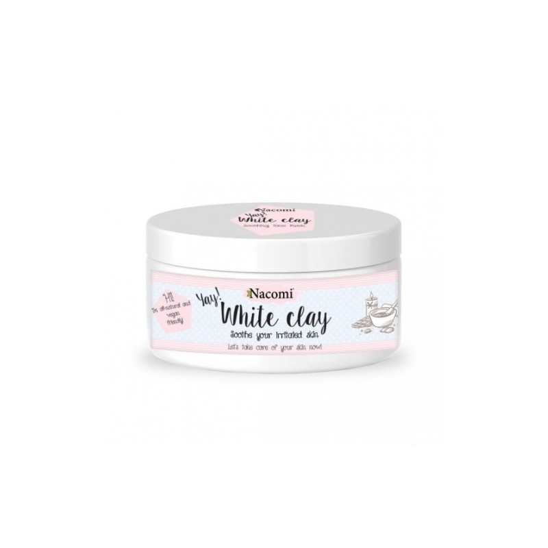 White Clay Nacomi Clay  Available on Yumibio.com