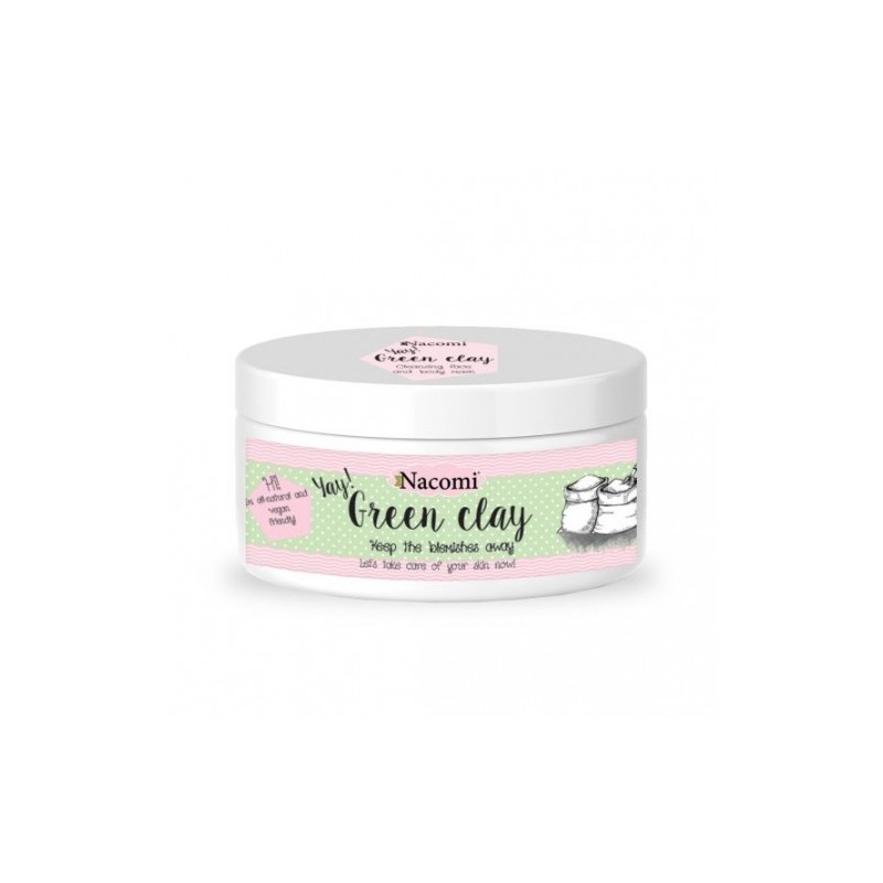 Green Clay Nacomi Clay  Available on Yumibio.com