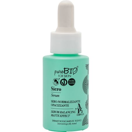 Face Serum Normalizing Purobio Sera  Available on Yumibio.com