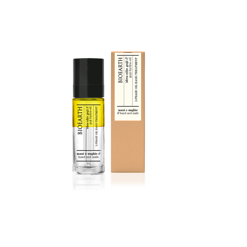 Hydra-de l'Huile pour le Goji pour les Mains et les Ongles Bioearth Les mains et les Ongles   Disponible sur Yumibio.com