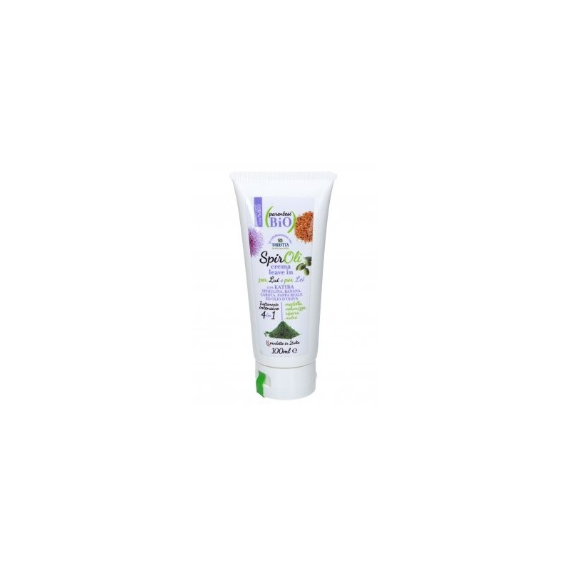 Modélisation de la crème pour les Cheveux de la Spiruline - Spirolì Parentesi Bio Style   Disponible sur Yumibio.com