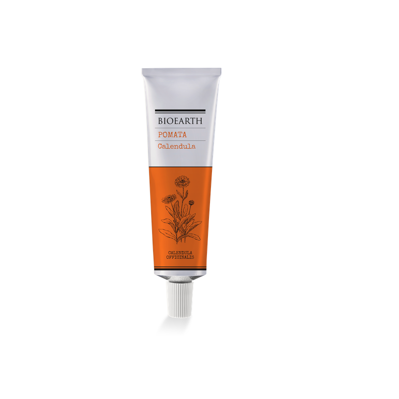 Pommade avec le Souci Bioearth Des Lotions et des Crèmes   Disponible sur Yumibio.com