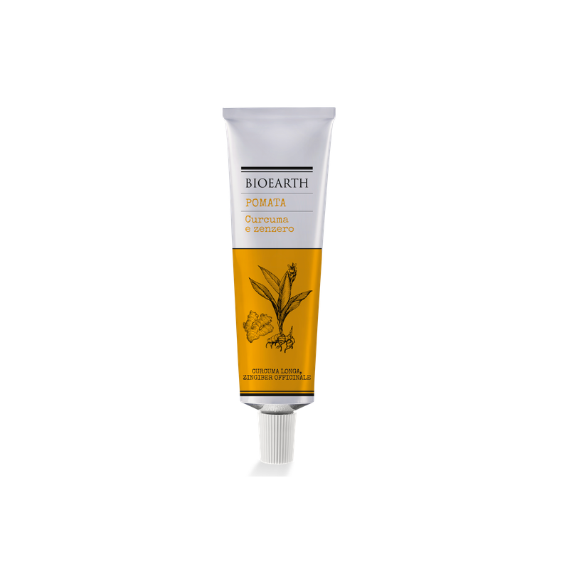 Bioearth  Pomata alla Curcuma e Zenzero  Unguenti e Pomate