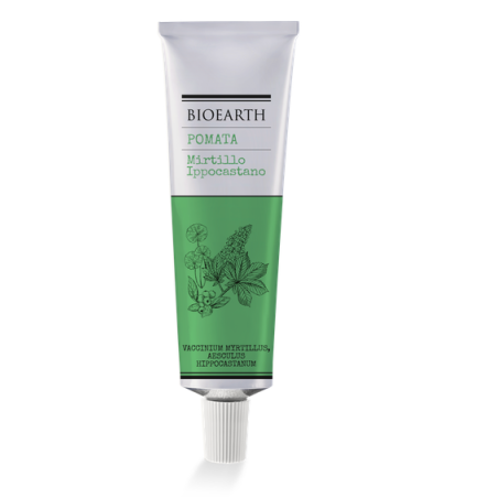 L'onguent de la Myrtille et du marronnier d'inde Bioearth Des Lotions et des Crèmes   Disponible sur Yumibio.com