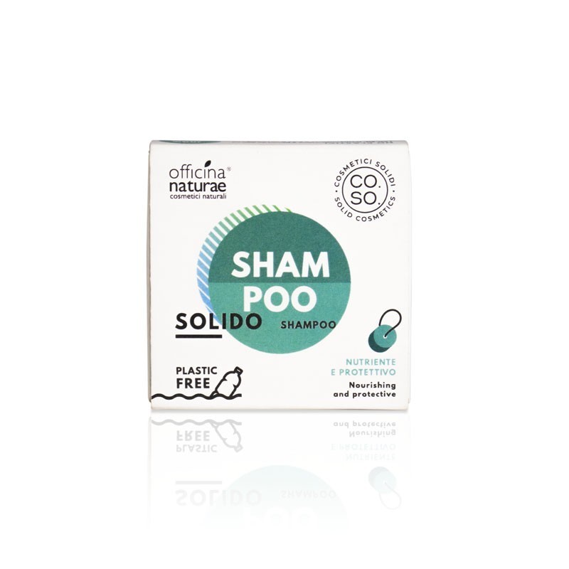 Officina Naturae  Shampoo Solido Nutriente e Protettivo  Cosmetici solidi per capelli