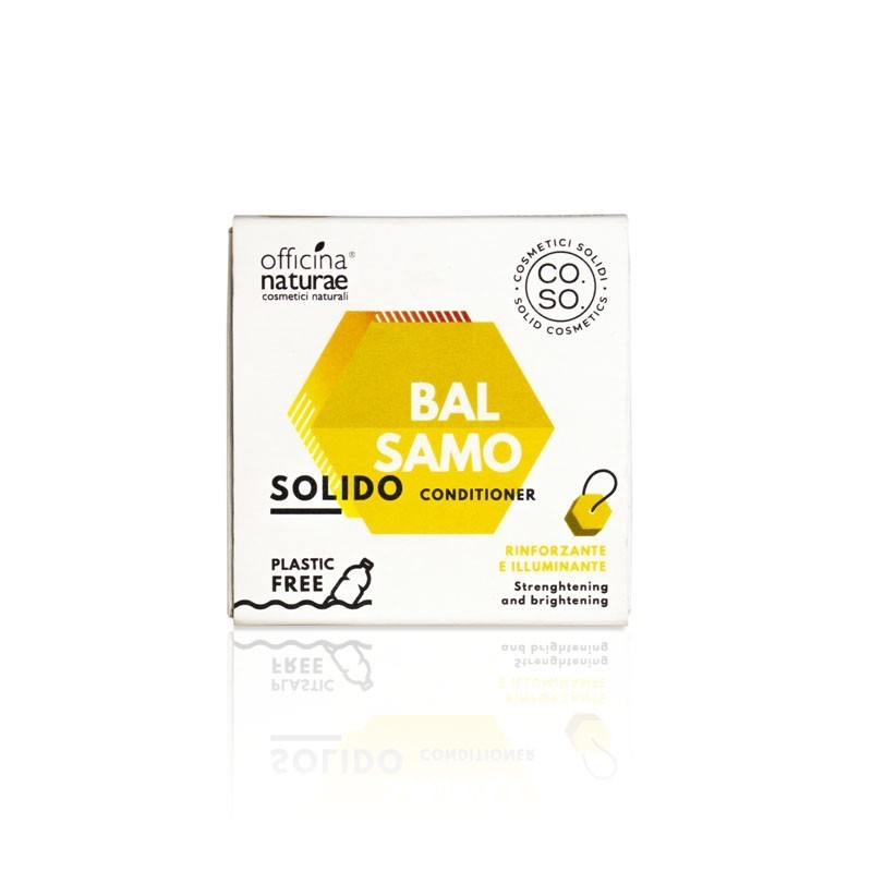 Balsamo Solid Reinforcing and Enlightening Officina Naturae Balsamo Capelli Sottili   Available on Yumibio.com