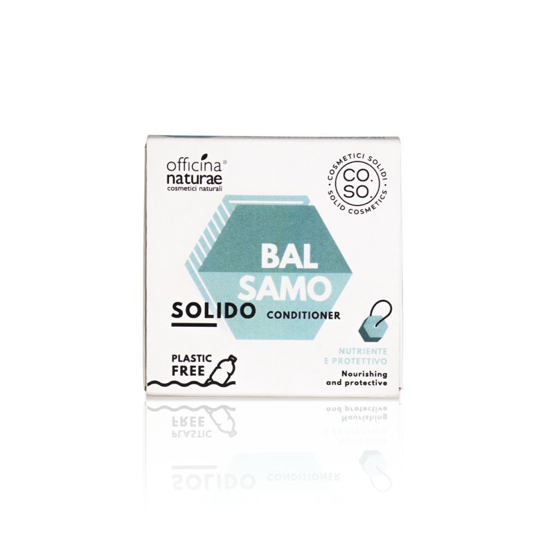 Officina Naturae  Balsamo Solido Nutriente e Protettivo  Balsamo Capelli Secchi e Trattati