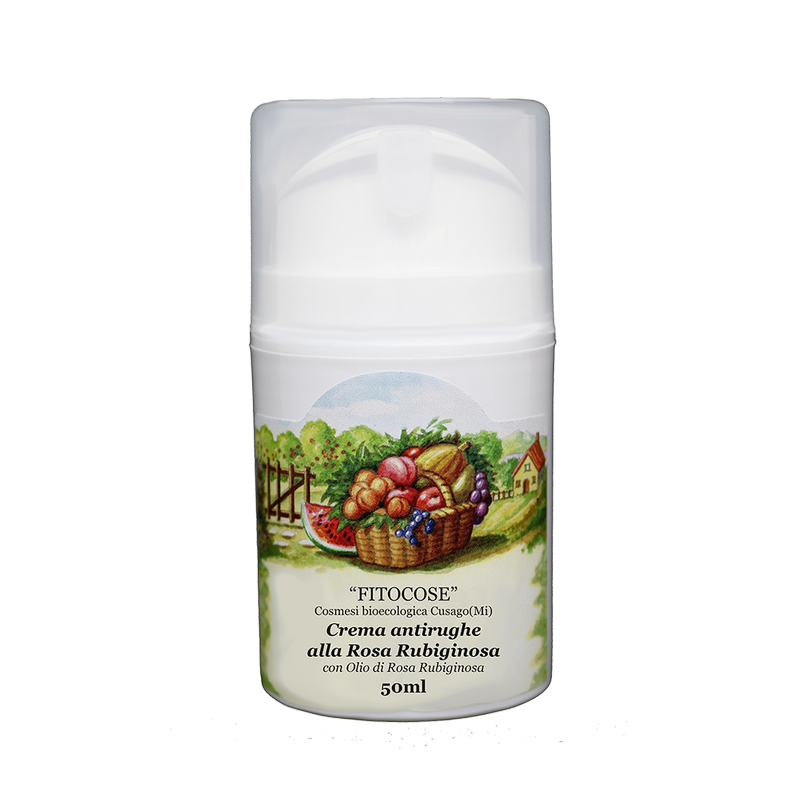 Anti-Wrinkle cream at the Rosa Rubiginosa Fitocose Moisturizing  Available on Yumibio.com