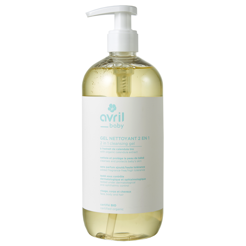 Baby Cleansing Gel 2 in 1 Avril Cleansing The Body  Available on Yumibio.com