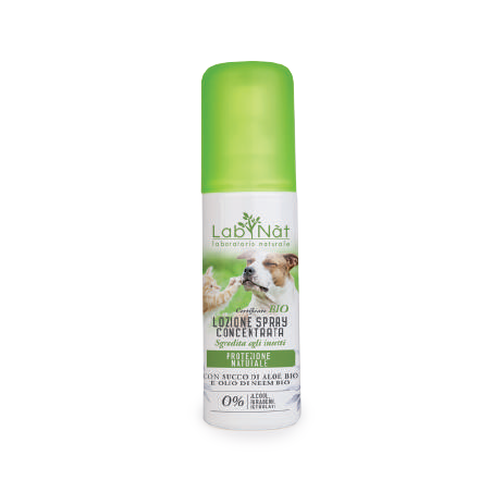 Lotion Spray De Protection Des Insectes LabNatù Amis Des Animaux   Disponible sur Yumibio.com