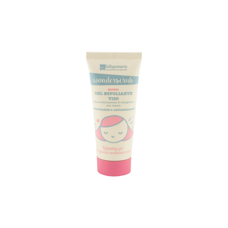 La Saponaria  WonderScrub - Gel esfoliante viso  Scrub Viso