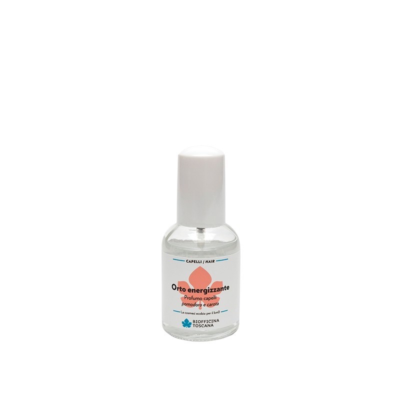 Parfum de Cheveux "de la Tomate et de la Carotte" - le Jardin Énergisant Biofficina Toscana Parfums   Disponible sur Yumibio.com