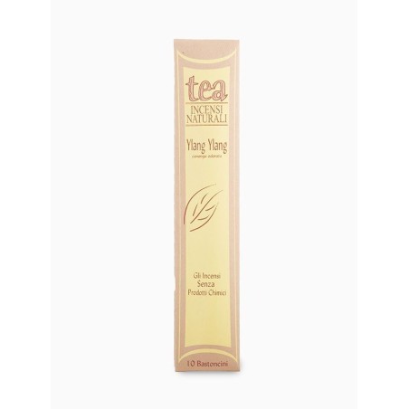 Natural incense Sticks - Ylang Ylang Tea Natura Aromatherapy and Fragrances  Available on Yumibio.com