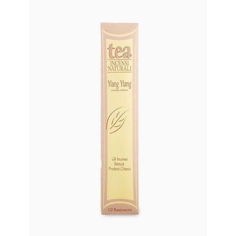 Natural incense Sticks - Ylang Ylang Tea Natura Aromatherapy and Fragrances  Available on Yumibio.com