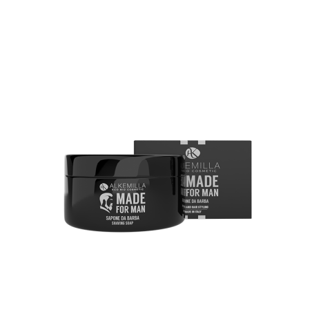 FAIT POUR l'HOMME - Savon de rasage Alkemilla Le rasage et le Style de Barbe   Disponible sur Yumibio.com