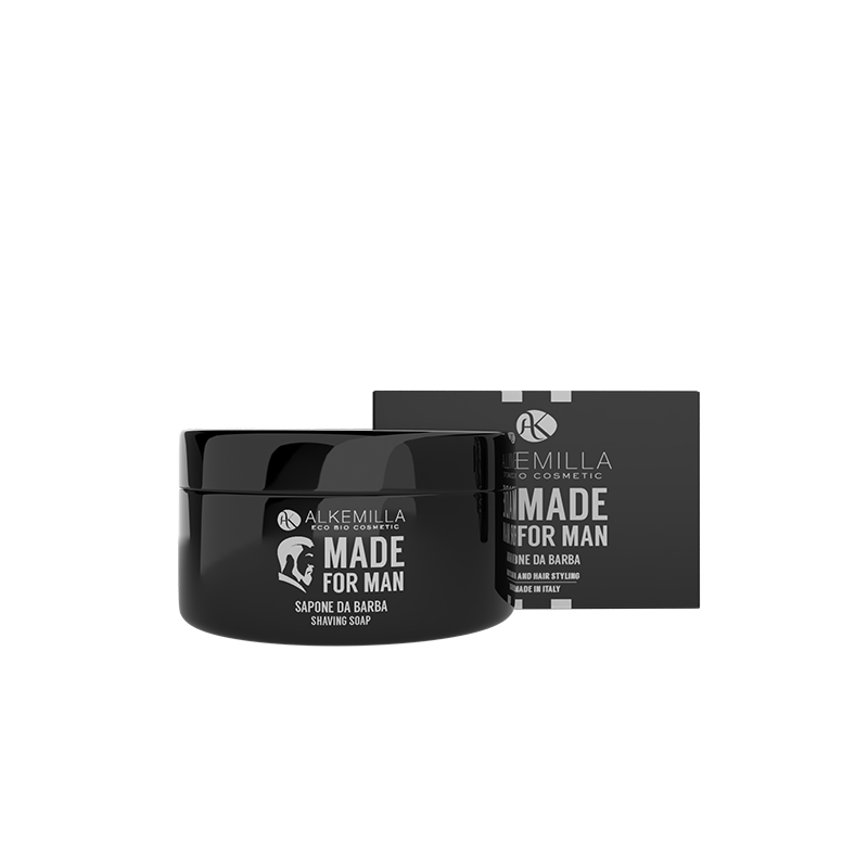 MADE FOR MAN - shaving Soap Alkemilla Shaving and Styling Beard  Available on Yumibio.com