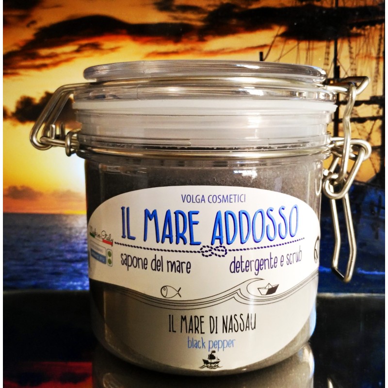 The Sea On ll Sea Nassau Volga Cosmetici Body Scrub  Available on Yumibio.com