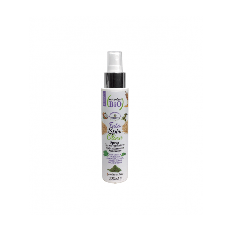 Parentesi Bio  Spray Termoprotettore Volumizzante - Fata SpirOlina  Termoprotettori