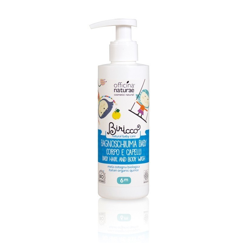 Biricco - Bubble Bath Baby Officina Naturae Cleansing The Body  Available on Yumibio.com