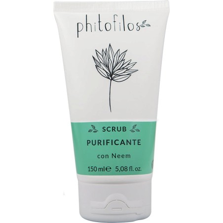 Phitofilos  Scrub Purificante per il Cuoio Capelluto con Neem  Scrub e lavaggi alternativi