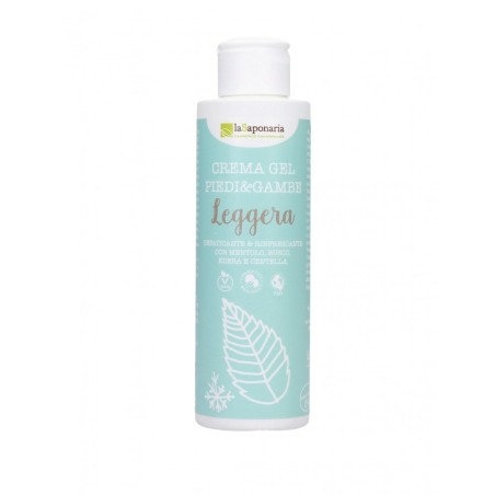 Gel cream Vegan to the Feet and Legs La Saponaria Lotions and Creams  Available on Yumibio.com