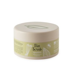 Bio Body Scrub with Lemongrass and Mint La Saponaria Scrubs  Available on Yumibio.com